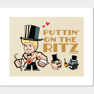 Mister Yoga - Puttin' On the Ritz Posters and Art